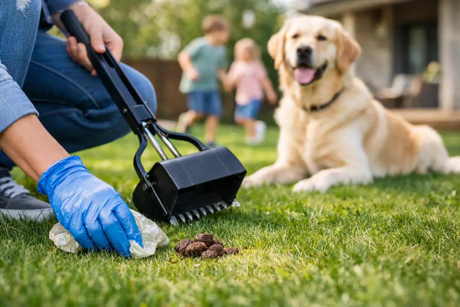 Dog Poop Cleanup for Busy Families