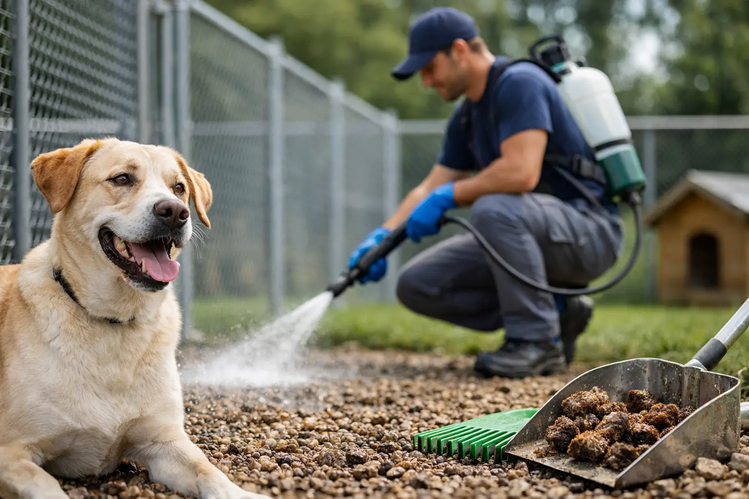 Dog Run Cleaning Service That Keeps It Usable