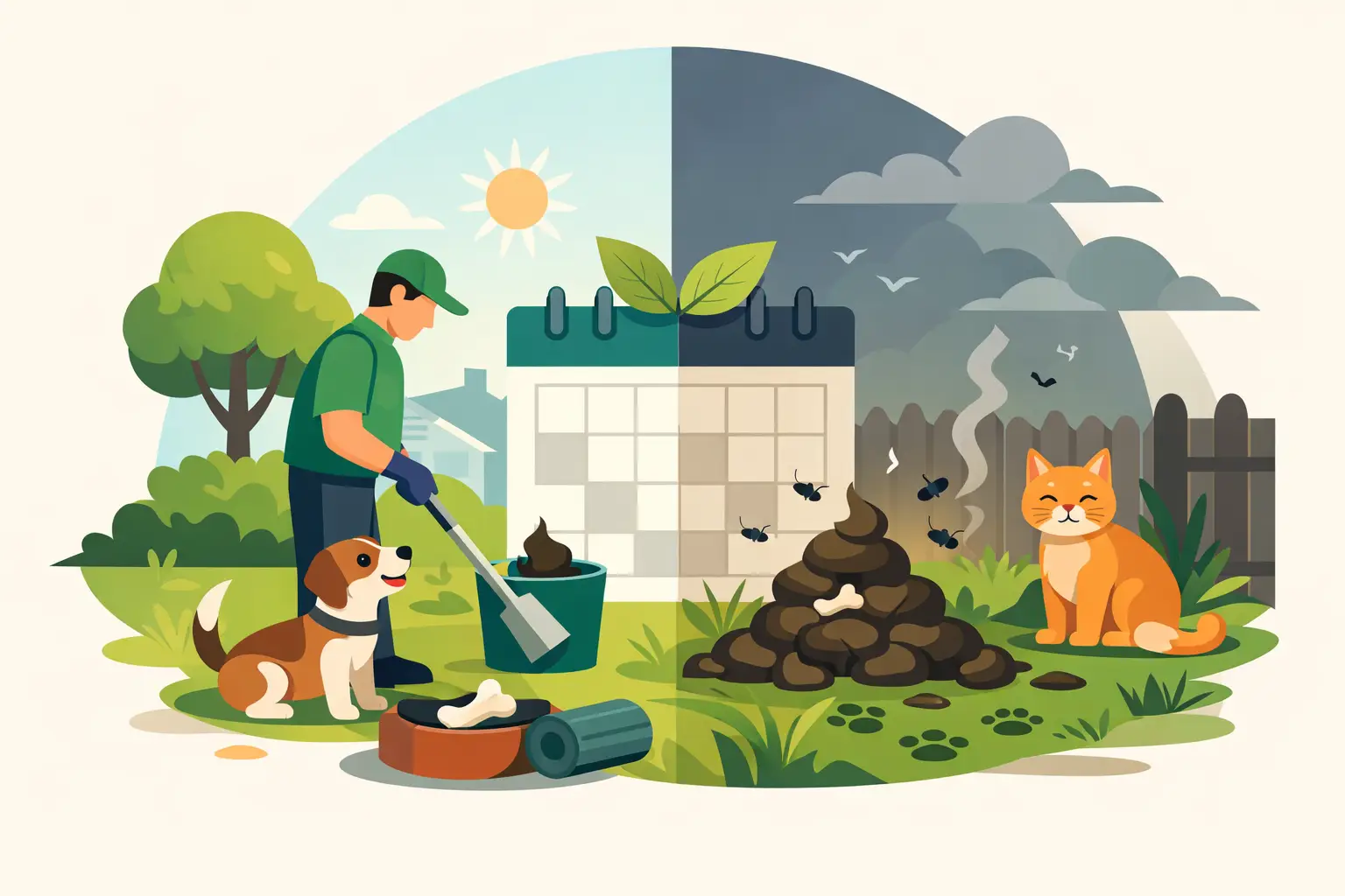 Is Biweekly Pet Waste Removal Enough?